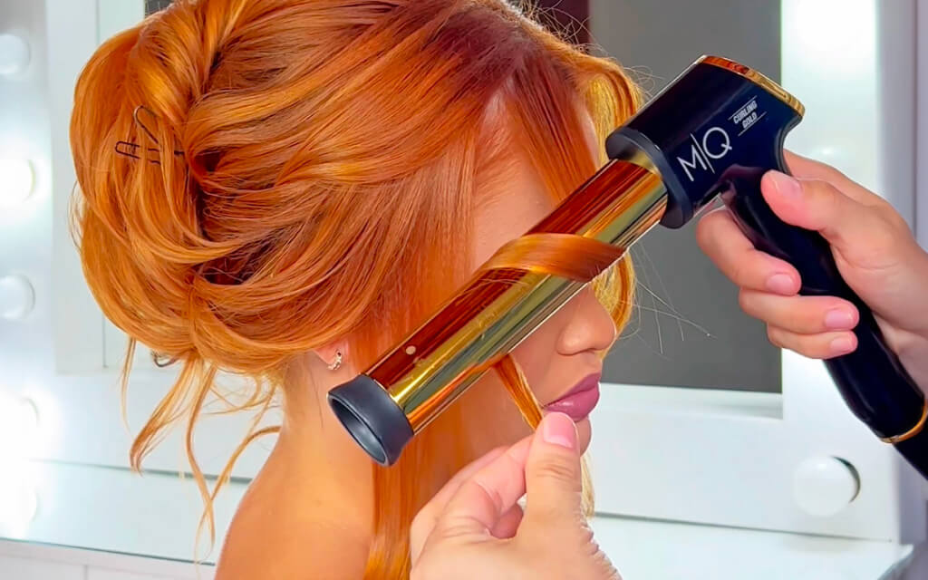 Ondulador Profesional de Rizos MQ Curling Gold 25mm™- MQ Professional